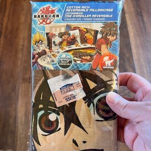 Bakugan Battle Brawlers One Standard Pillowcase NEW Kids Novelty Vintage 2009 #1
